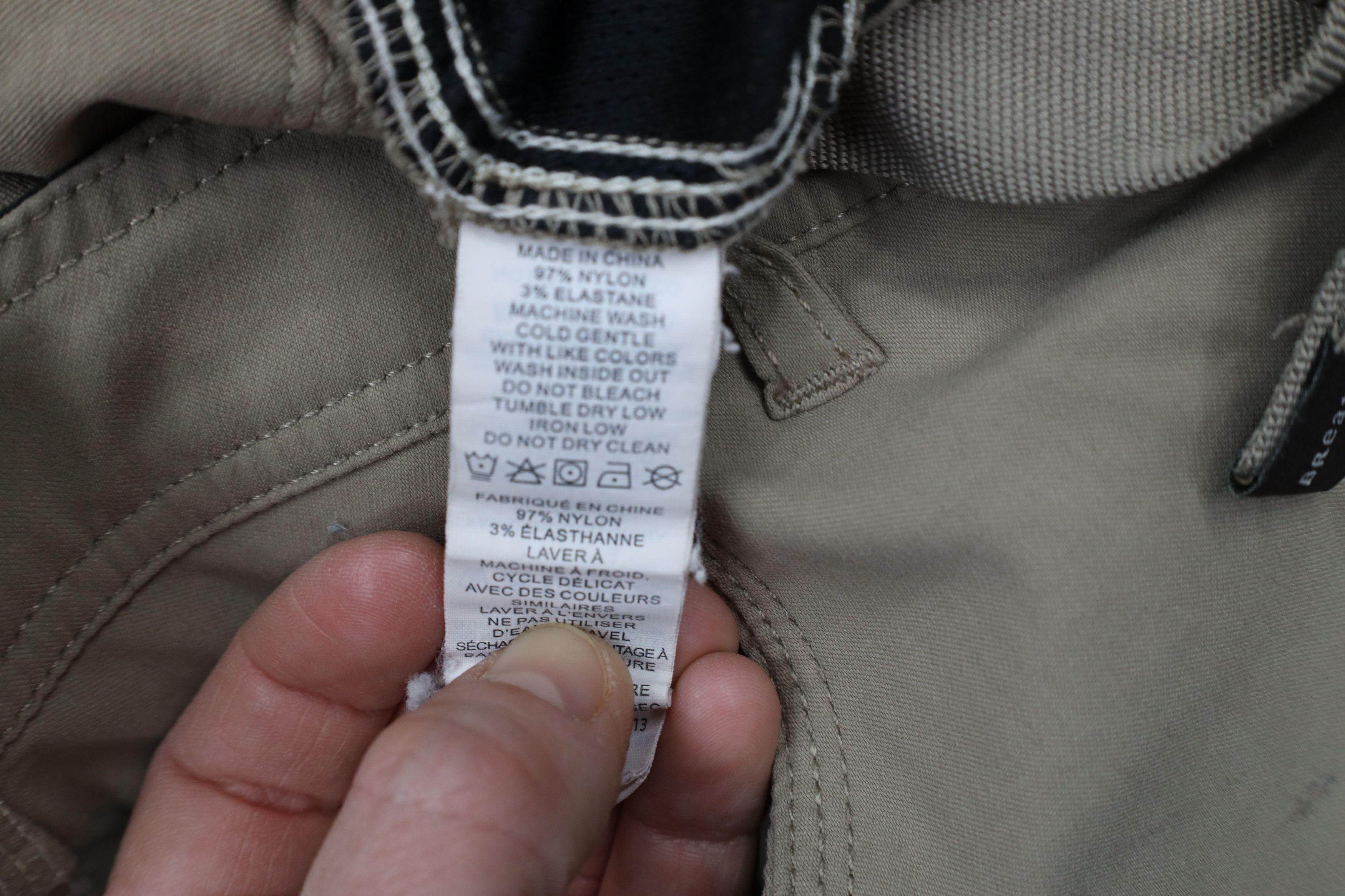 Prana × Vintage prAna Breathe Belted Stretch Zion 2 Hiking Pants Beige Size US 32 / EU 48 - 10 Thumbnail