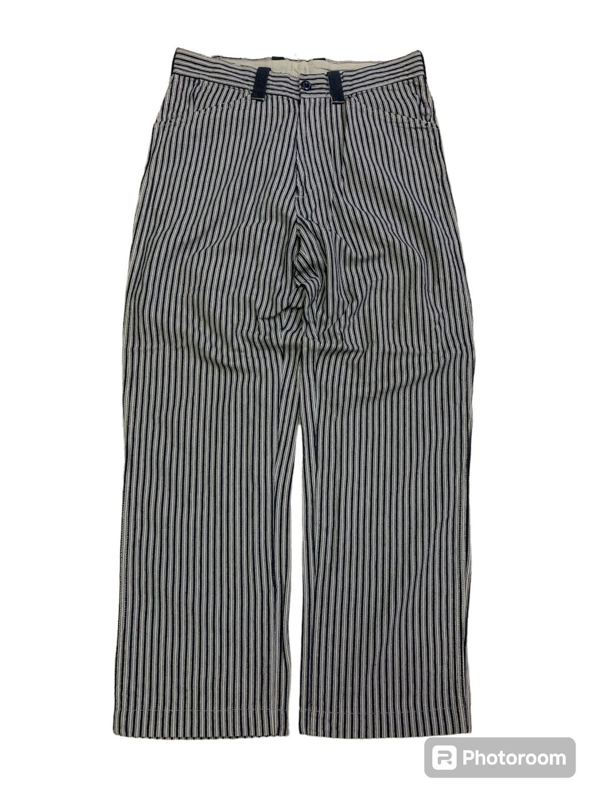 Journal Standard 💥Avant Garde Journal Standard Hickory Stripe Pant Size US 30 / EU 46 - 3 Thumbnail
