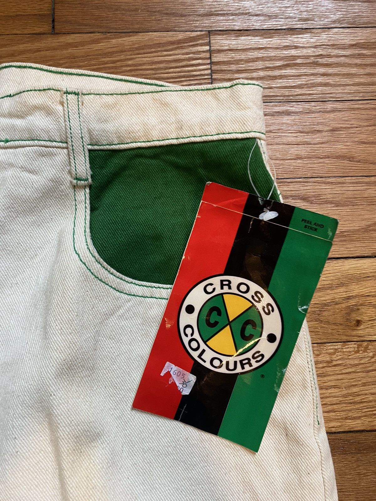 Cross Colours × JNCO × Vintage Deadstock Vintage 90s Cross Colours Shorts Size US 36 / EU 52 - 3 Thumbnail