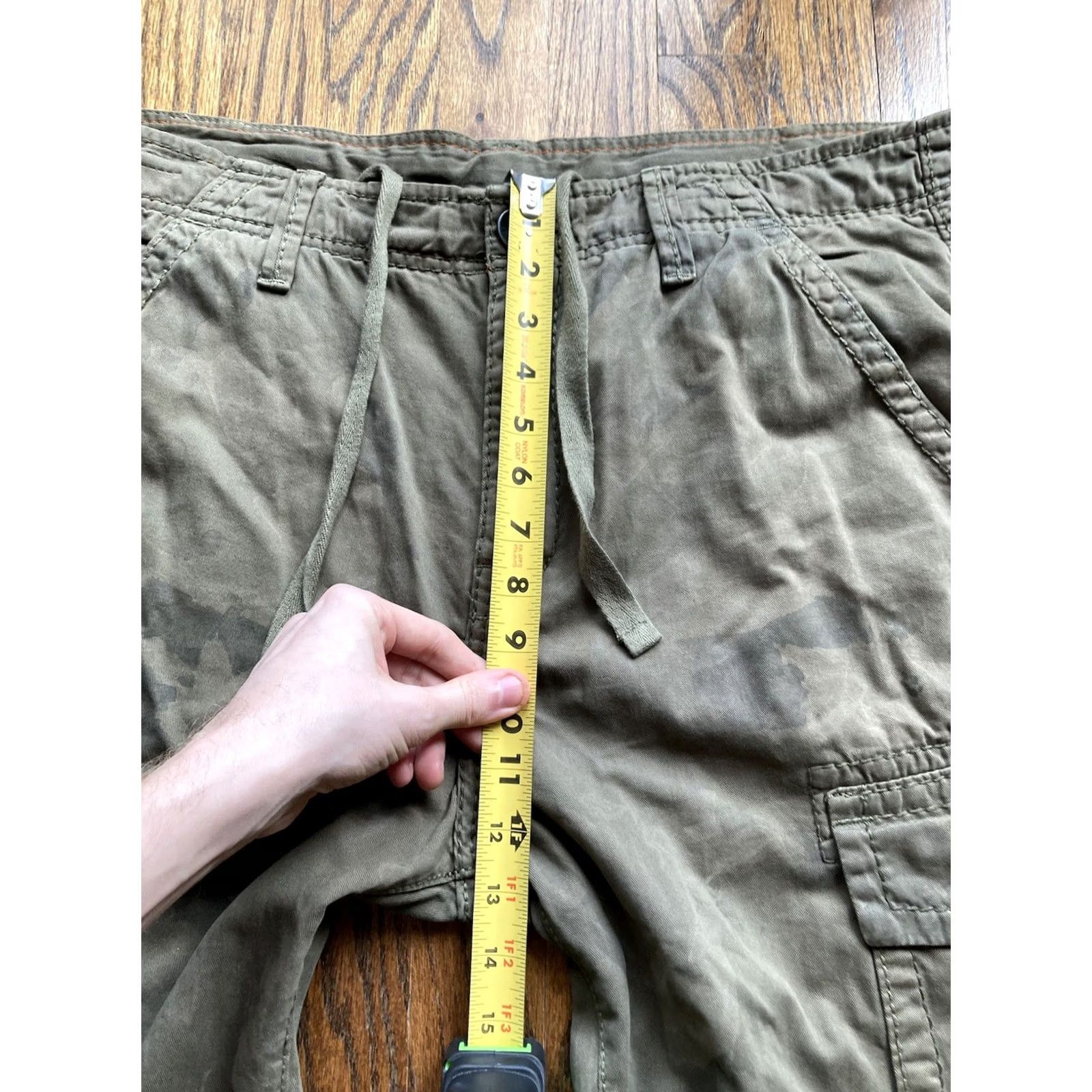 True Religion True Religion Cargo Shorts Mens 34 Camouflage Trooper Grunge Military Drawstring Size US 34 / EU 50 - 7 Thumbnail