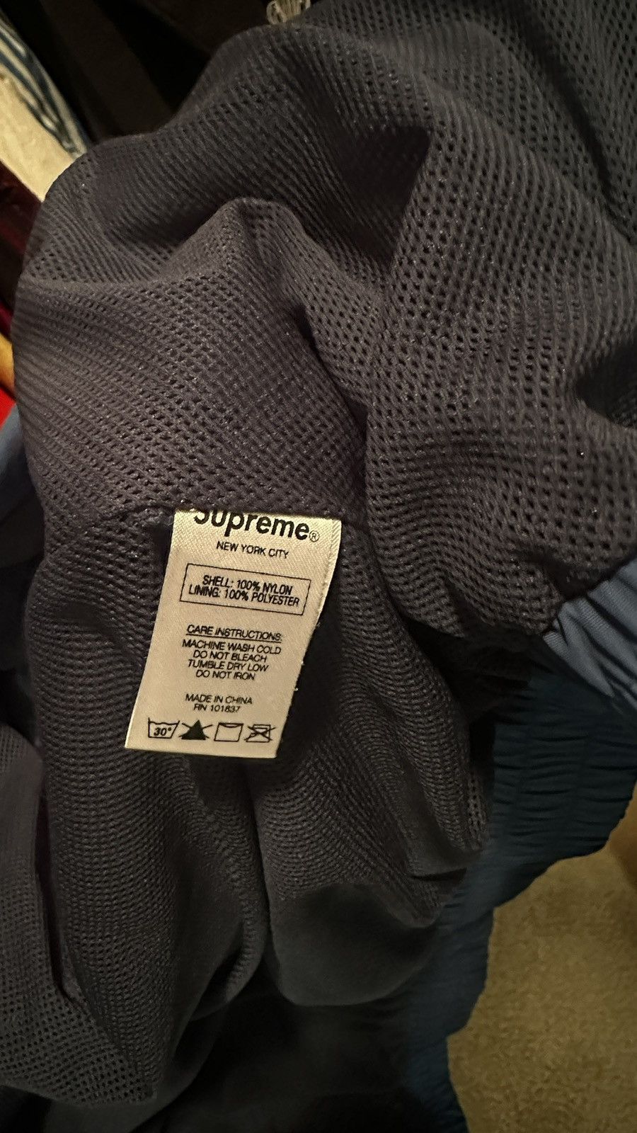 Supreme Supreme 3M Reflective Stripe Track Jacket size large Size US L / EU 52-54 / 3 - 4 Thumbnail