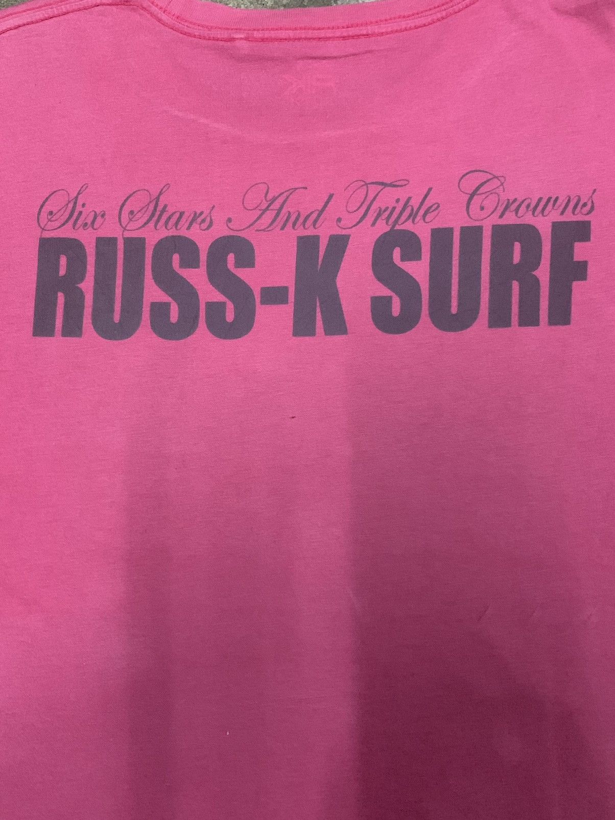 If Six Was Nine × Japanese Brand × Le Grande Bleu (L.G.B.) Vintage Russ K Surf Style Hysteric Glamour Tshirt Size US M / EU 48-50 / 2 - 4 Thumbnail