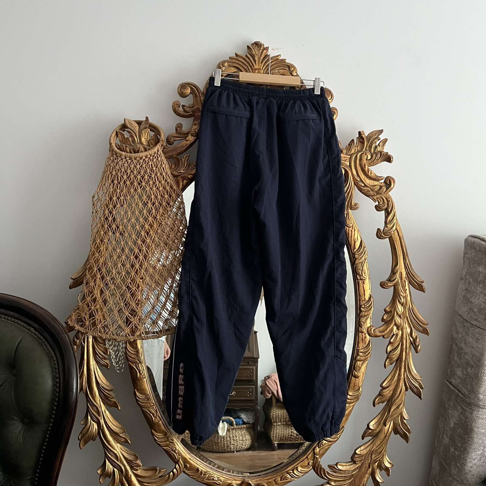 Vintage Vintage Umbro Big Logo Striped Track Pants Drill Size US 34 / EU 50 - 2 Thumbnail