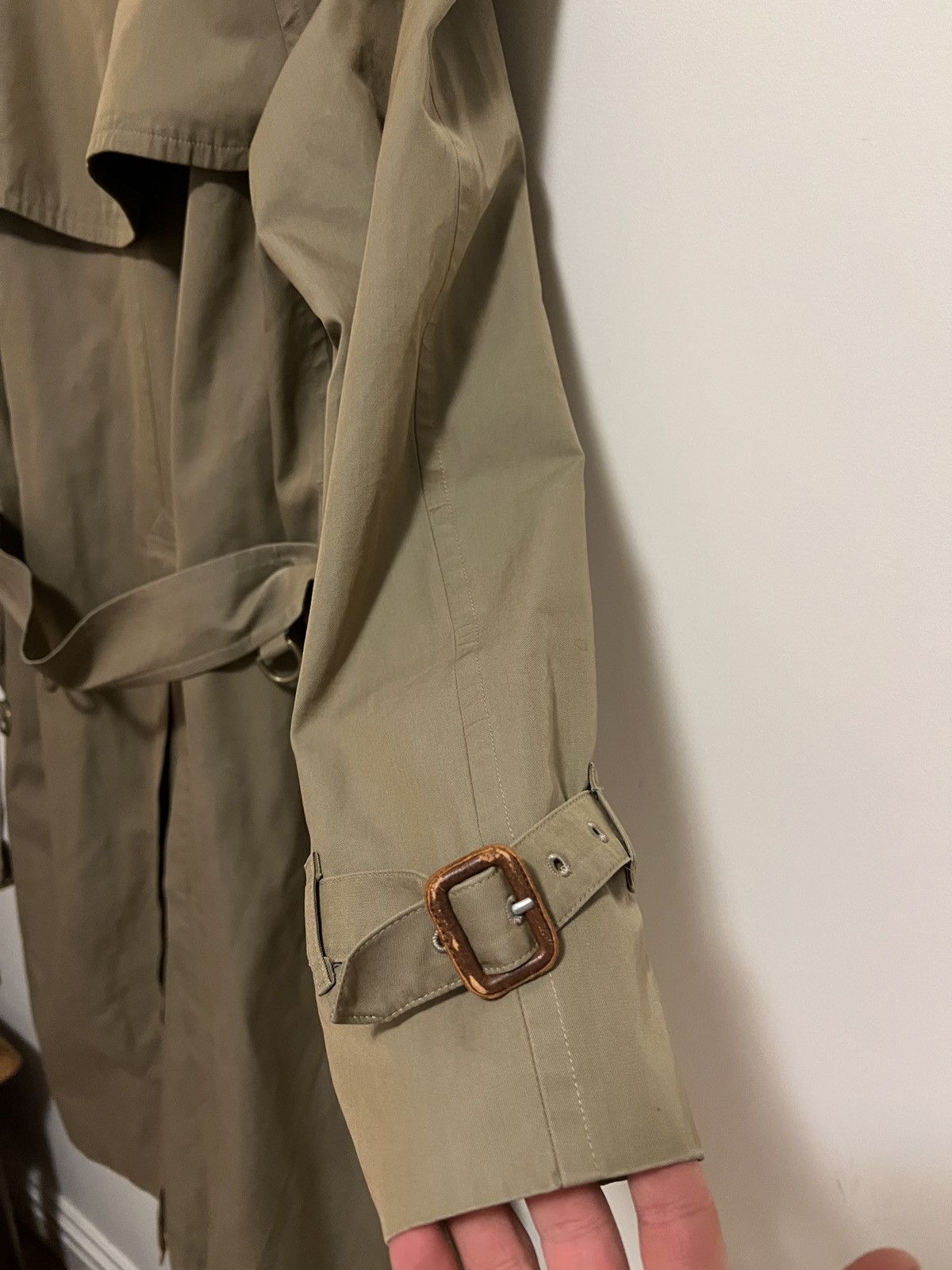Burberry Vintage Burberry Trench Coat 48R Made In England Wool Liner Size US M / EU 48-50 / 2 - 6 Thumbnail