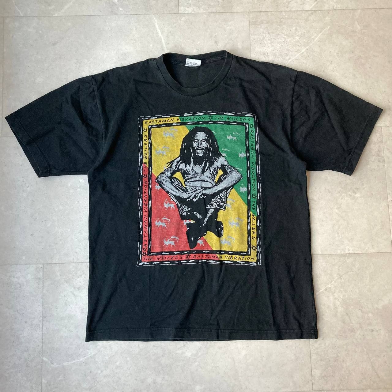 Rap Tees Bob Marley The Wailers Rastafari Roots Reggae Rock Band Size US XL / EU 56 / 4 - 1 Thumbnail