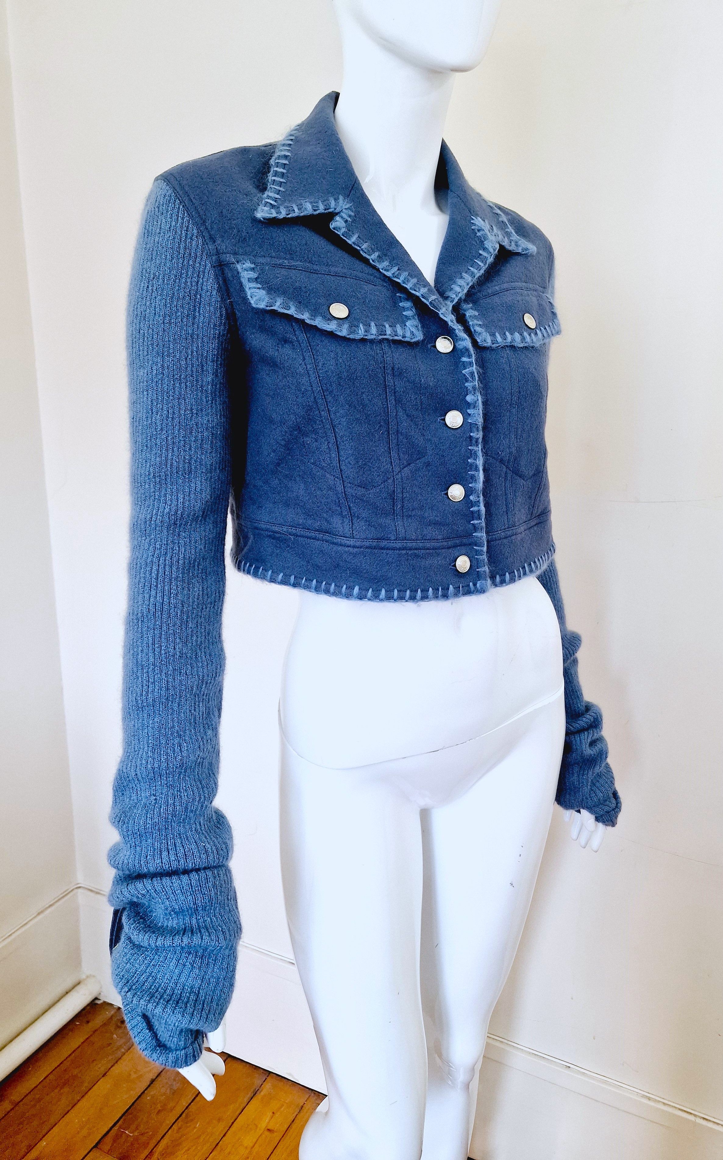 Dior Christian Dior John Galliano Horsebit F/W 2000 Saddle Jacket Size M / US 6-8 / IT 42-44 - 6 Thumbnail