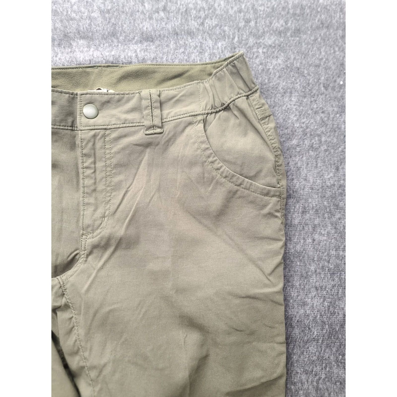 Vintage Duluth Trading Pants Womens 8x35 Dry on the Fly Regular Fit Slim Leg Outdoors Size 24" / US 00 / IT 34 - 7 Thumbnail