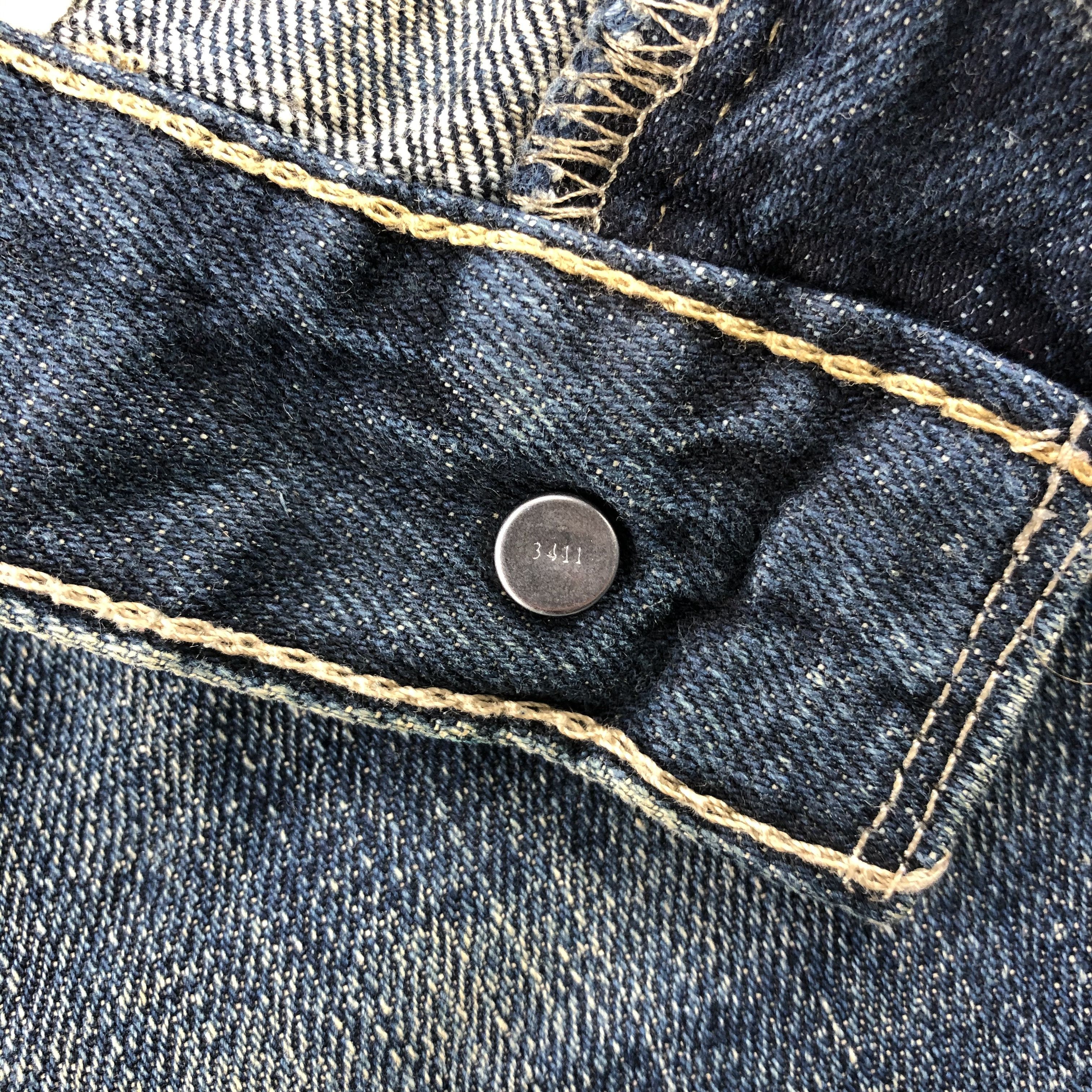 Levi's Vintage Blue Wash Levis 505 Jeans-J1974 Size US 34 / EU 50 - 11 Thumbnail