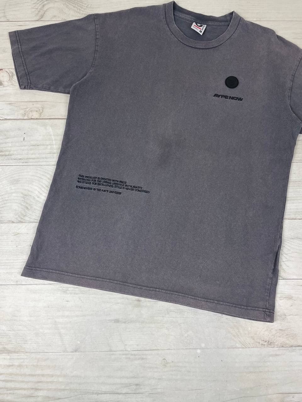 Aape Aape By A Bathing Ape T Shirt Faded Distrissed Y2K Size US L / EU 52-54 / 3 - 3 Thumbnail
