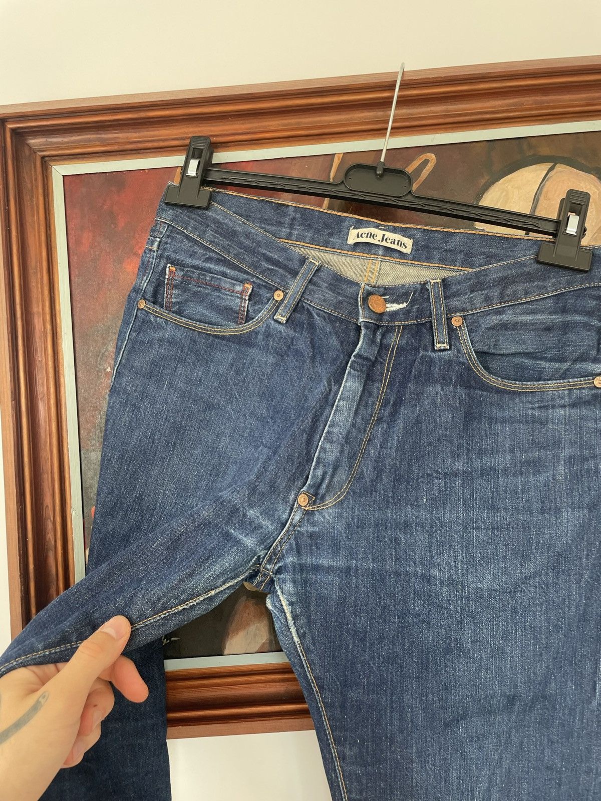 Acne Studios Acne Studios Jeans Slim Fit Denim Pant Rock Casual Luxury Size US 31 - 4 Thumbnail