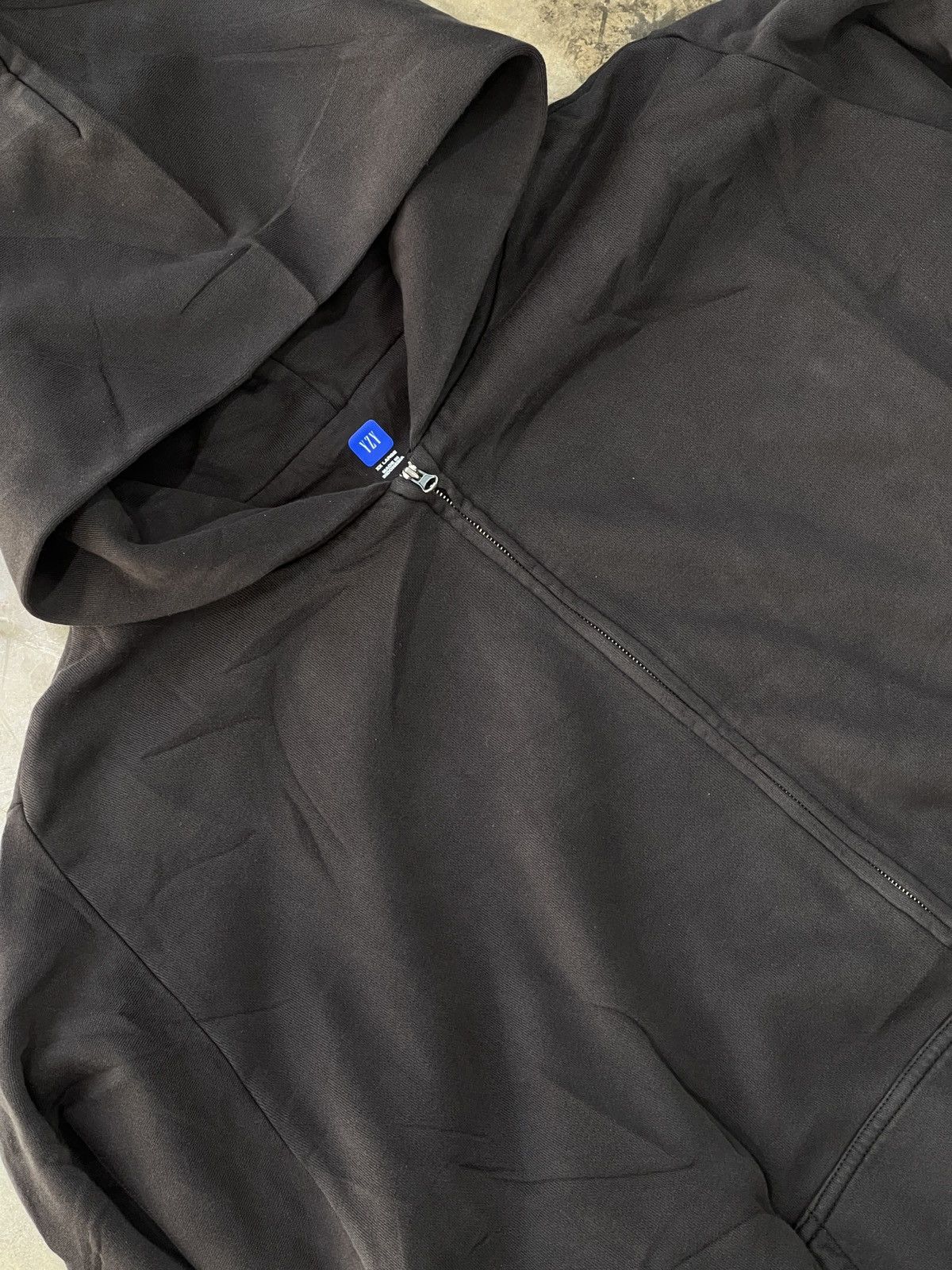 Gap Yeezy Gap Hoodie Black Sz. XXL | Grailed