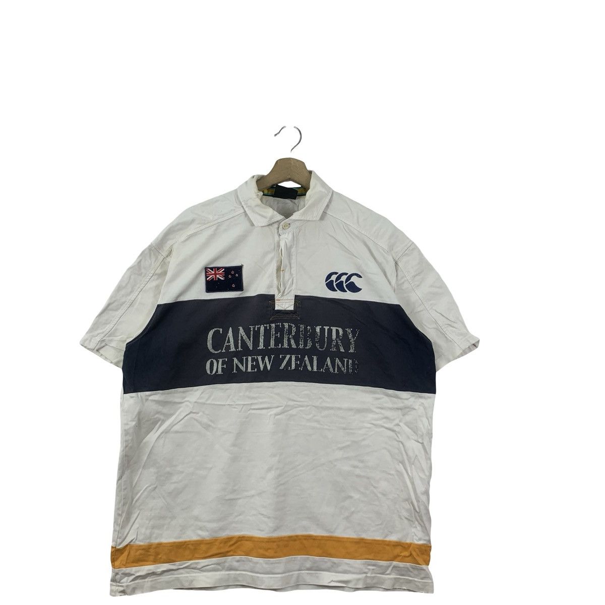 Canterbury of New Zealand Vintage CANTERBURY NEW ZEALAND Australia Rugby Team Tee Size US XXL / EU 58 / 5 - 4 Thumbnail