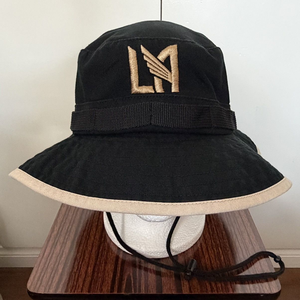 Mitchell & Ness MITCHELL NESS LAFC LA LOS ANGELES BUCKET HAT CAP MLS SOCCER Size ONE SIZE - 1 Thumbnail