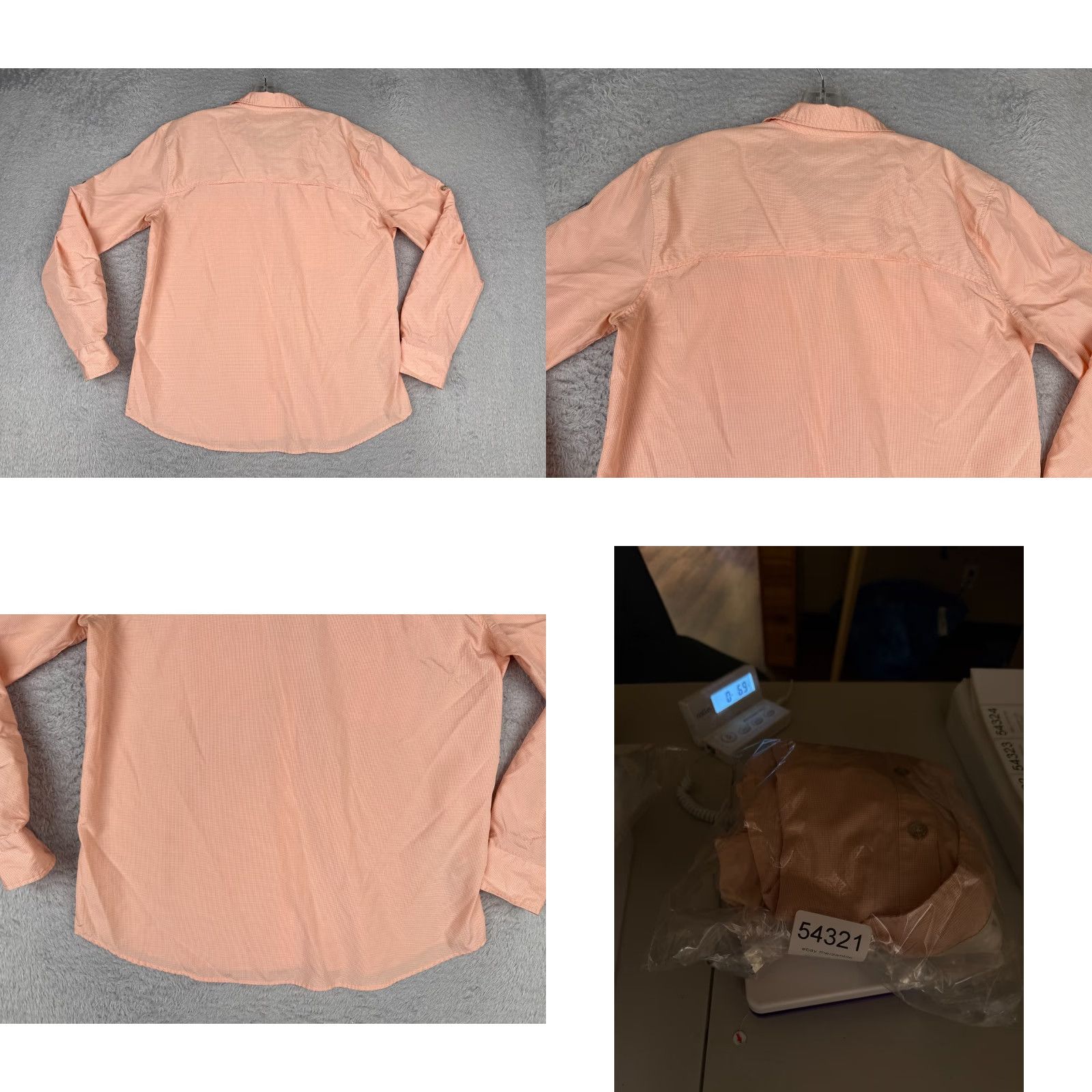 Eddie Bauer Eddie Bauer Shirt Women Large Tall Pink Pocket Button Up Fish Angler Long Sleeve Shirt? Size L / US 10 / IT 46 - 9 Thumbnail