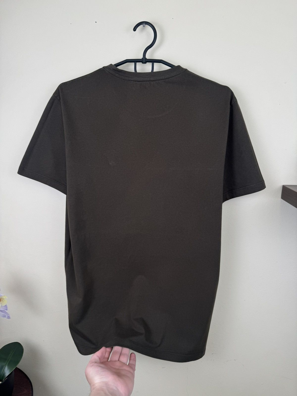 Versace Versace Collection T-Shirt Men Dark Green Logo Size S Olive Size US S / EU 44-46 / 1 - 13 Thumbnail