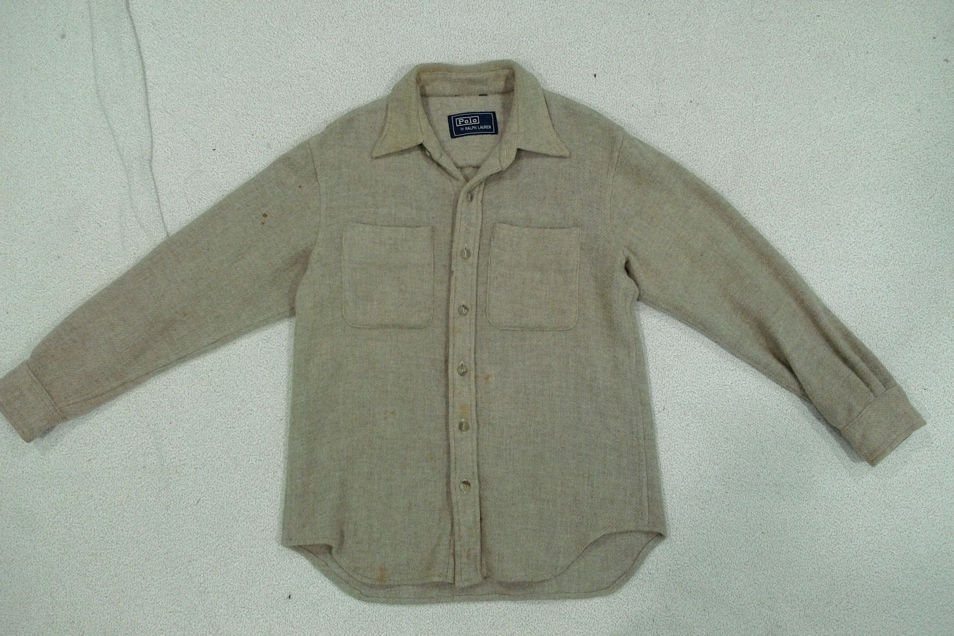 Polo Ralph Lauren × Vintage RARE POLO RL Shirt Made of Hair Size US L / EU 52-54 / 3 - 2 Thumbnail