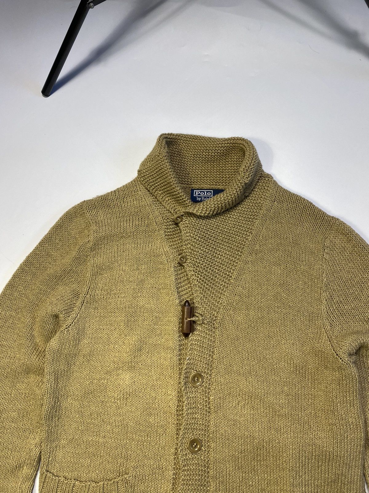Ralph Lauren RARE! Polo Ralph Lauren Linen Shawl Cable Knit Cardigan Size US M / EU 48-50 / 2 - 4 Thumbnail
