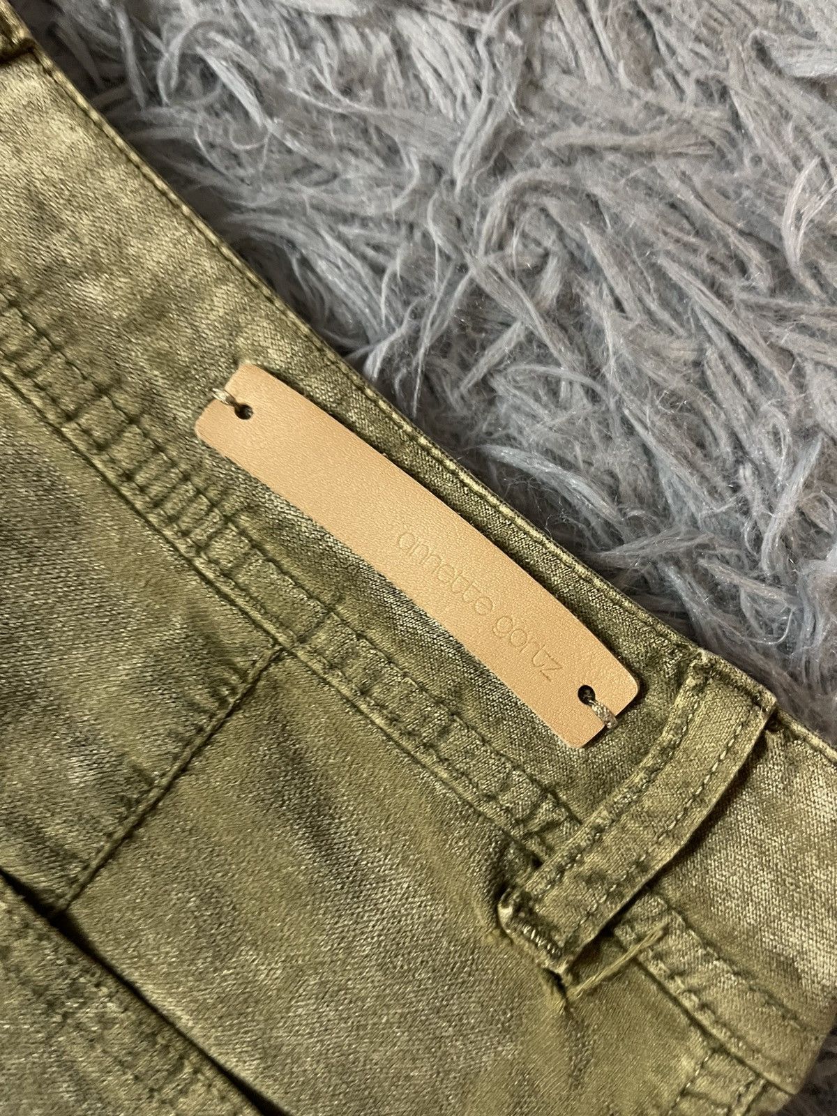Annette Gortz SS21 avant garde velour pants