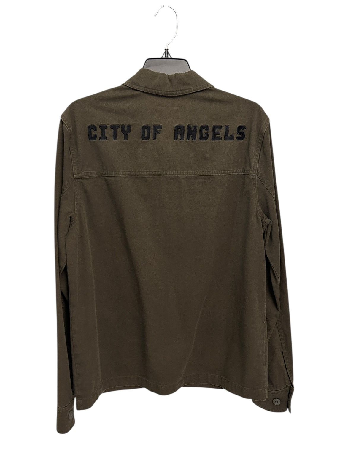 Paige PAIGE Mens Military Green Faded Forest Dalton Jacket small Size US S / EU 44-46 / 1 - 3 Thumbnail