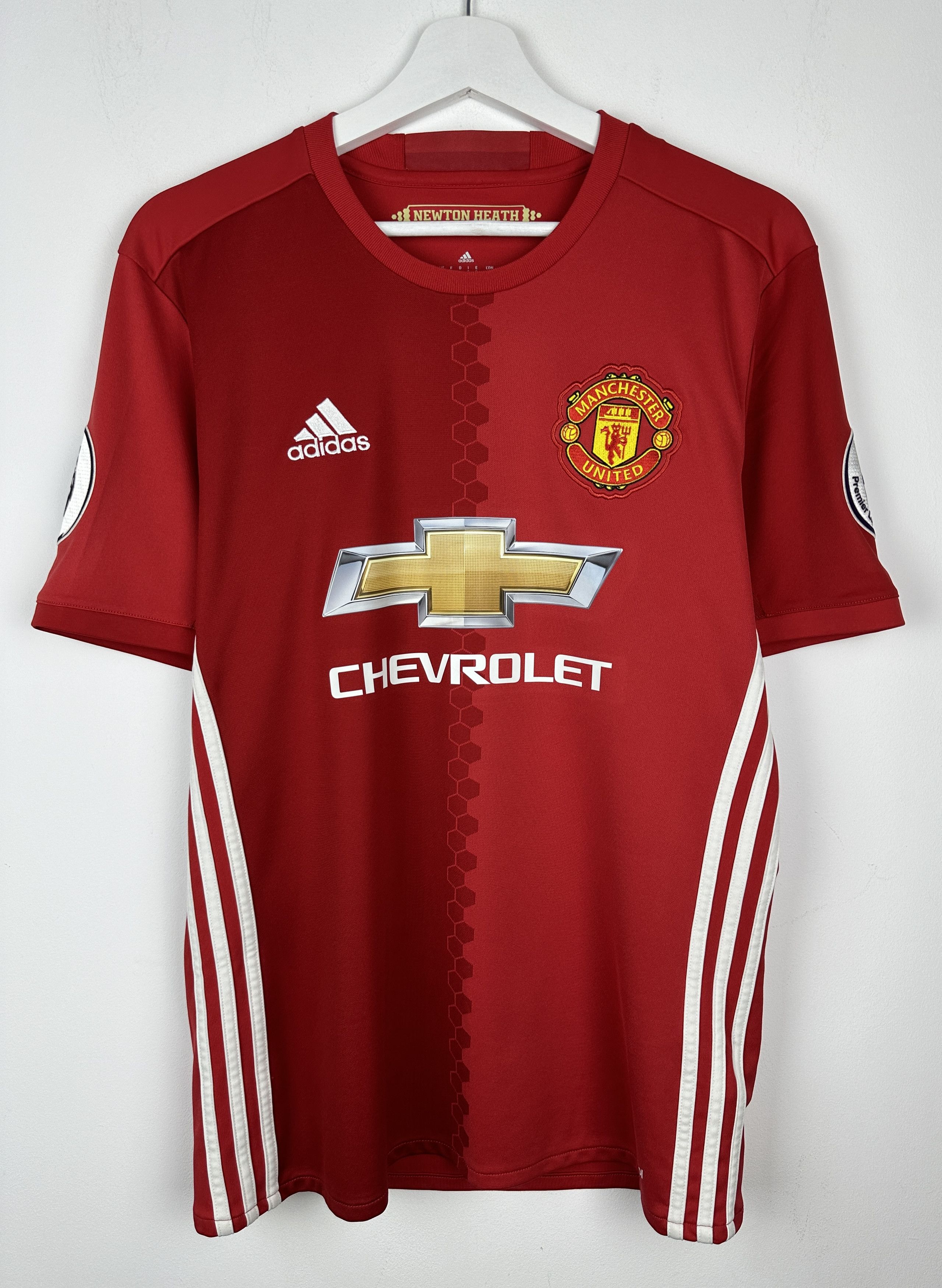 Adidas Ibrahimovic Manchester United Soccer Jersey Football Shirt Size US S / EU 44-46 / 1 - 2 Thumbnail