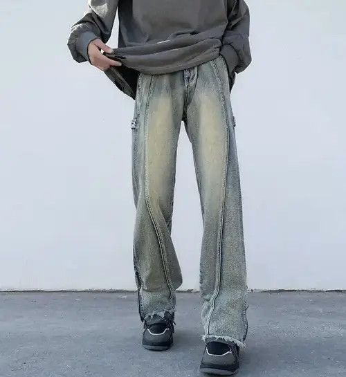 Designer × Japanese Brand × Vintage New High Street Men Jean Streetwear Size US 31 - 1 Thumbnail