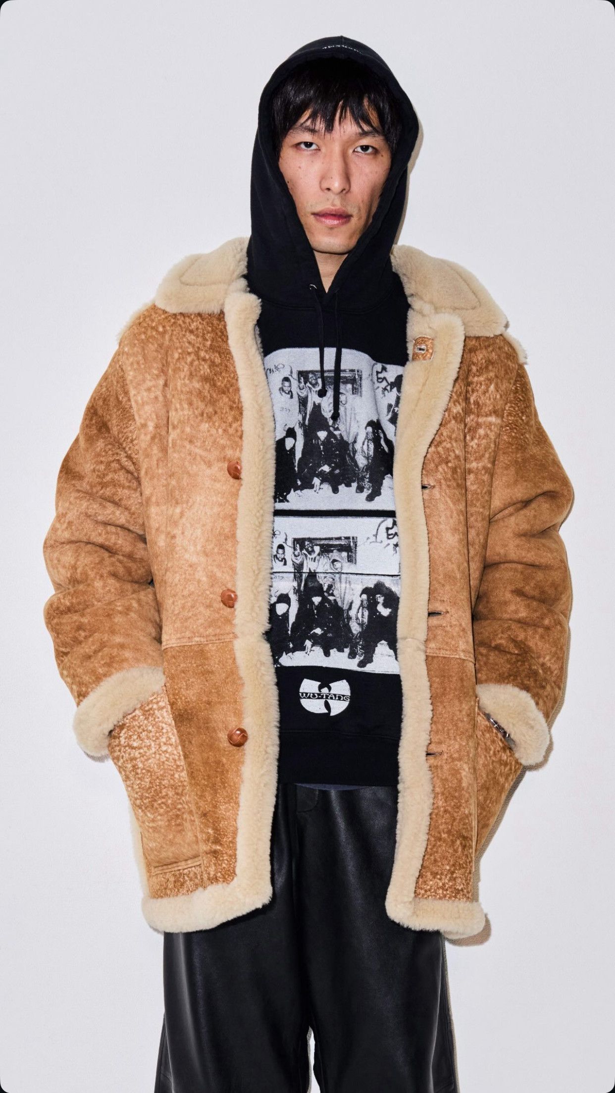 Supreme Supreme Schott Shearling Coat Size US M / EU 48-50 / 2 - 14 Thumbnail