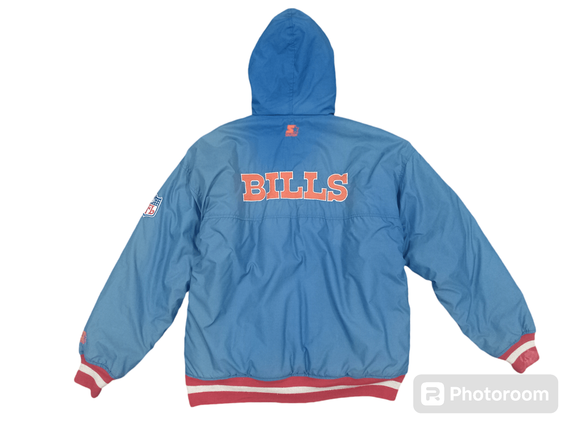NFL × Starter × Vintage Vintage 90's Buffalo Bills Starter Jacket Size US M / EU 48-50 / 2 - 2 Thumbnail