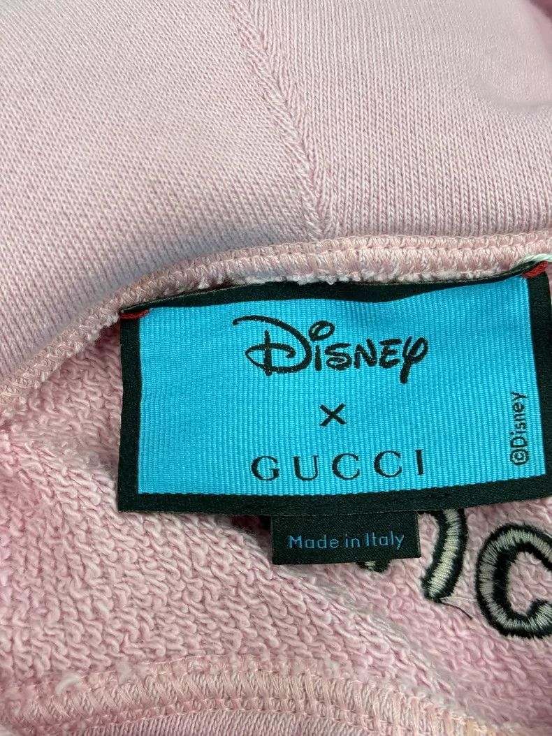 Gucci Gucci Pink embroidered printed hooded sweatshirt Size S / US 4 / IT 40 - 4 Thumbnail