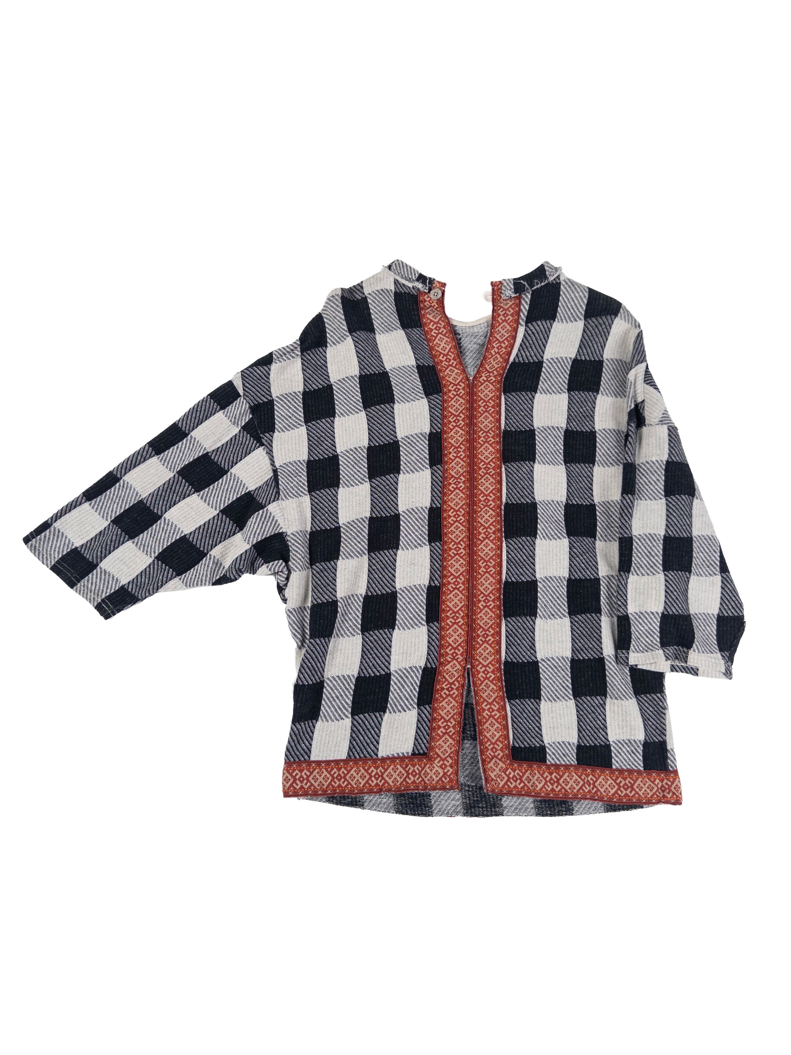 Kapital Kapital Sashiko Construction Checkered Shirt Size US M / EU 48-50 / 2 - 1 Thumbnail