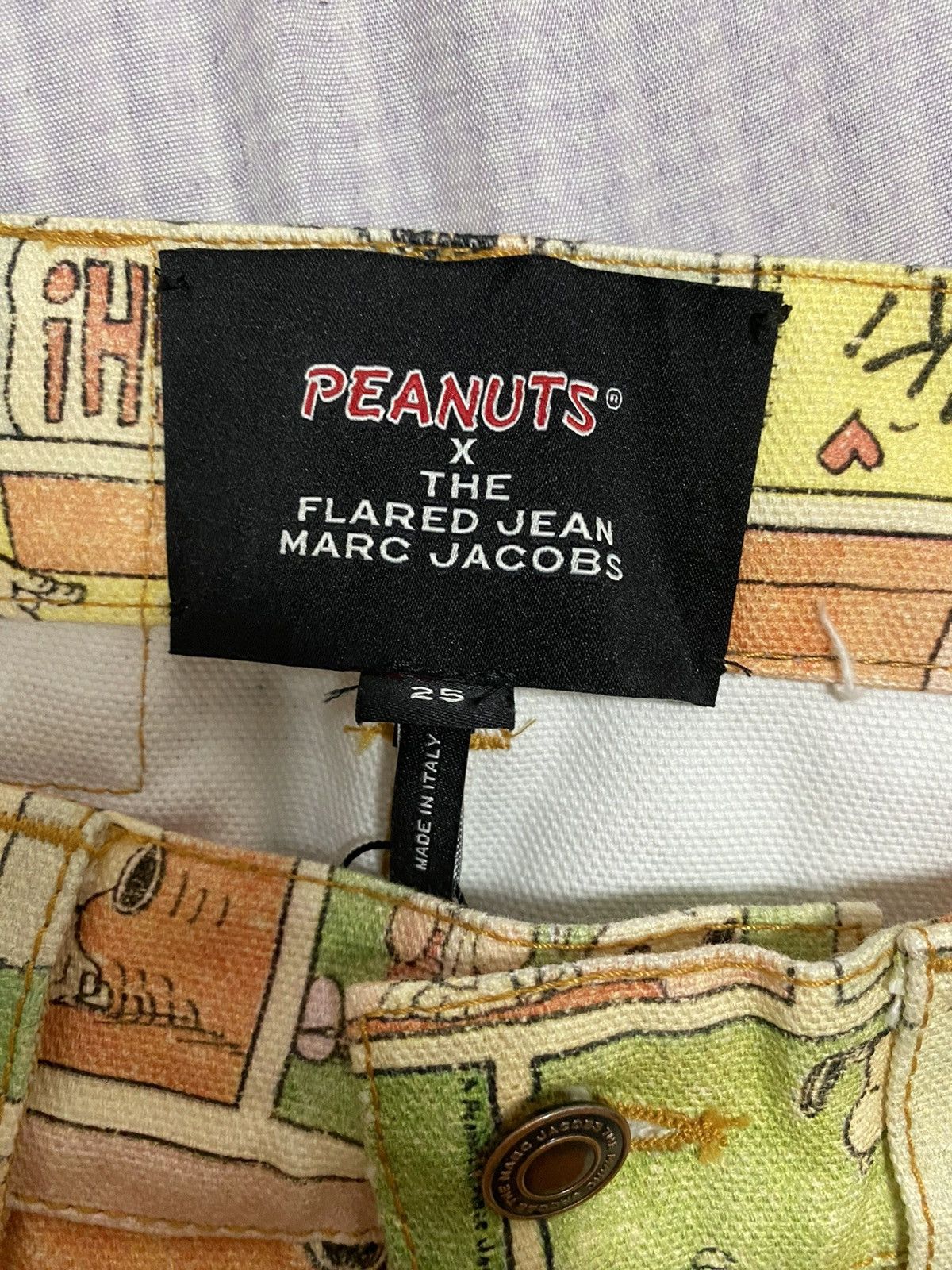 Marc Jacobs × Peanuts Marc Jacobs X Peanuts Flared Jeans Size 32" / US 10 / IT 46 - 5 Thumbnail