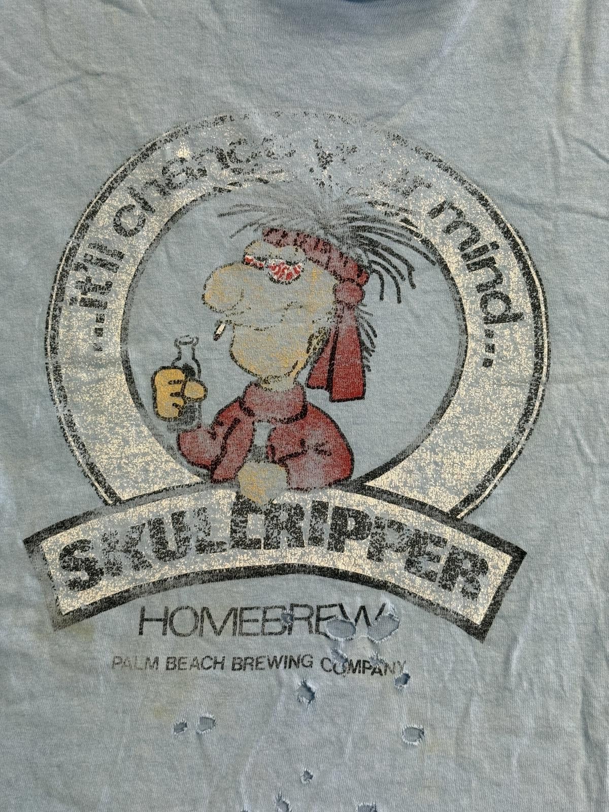 Fruit Of The Loom Thrashed Skullripper Home Brew Palm Beach Brewing Company XL Size US XL / EU 56 / 4 - 3 Thumbnail