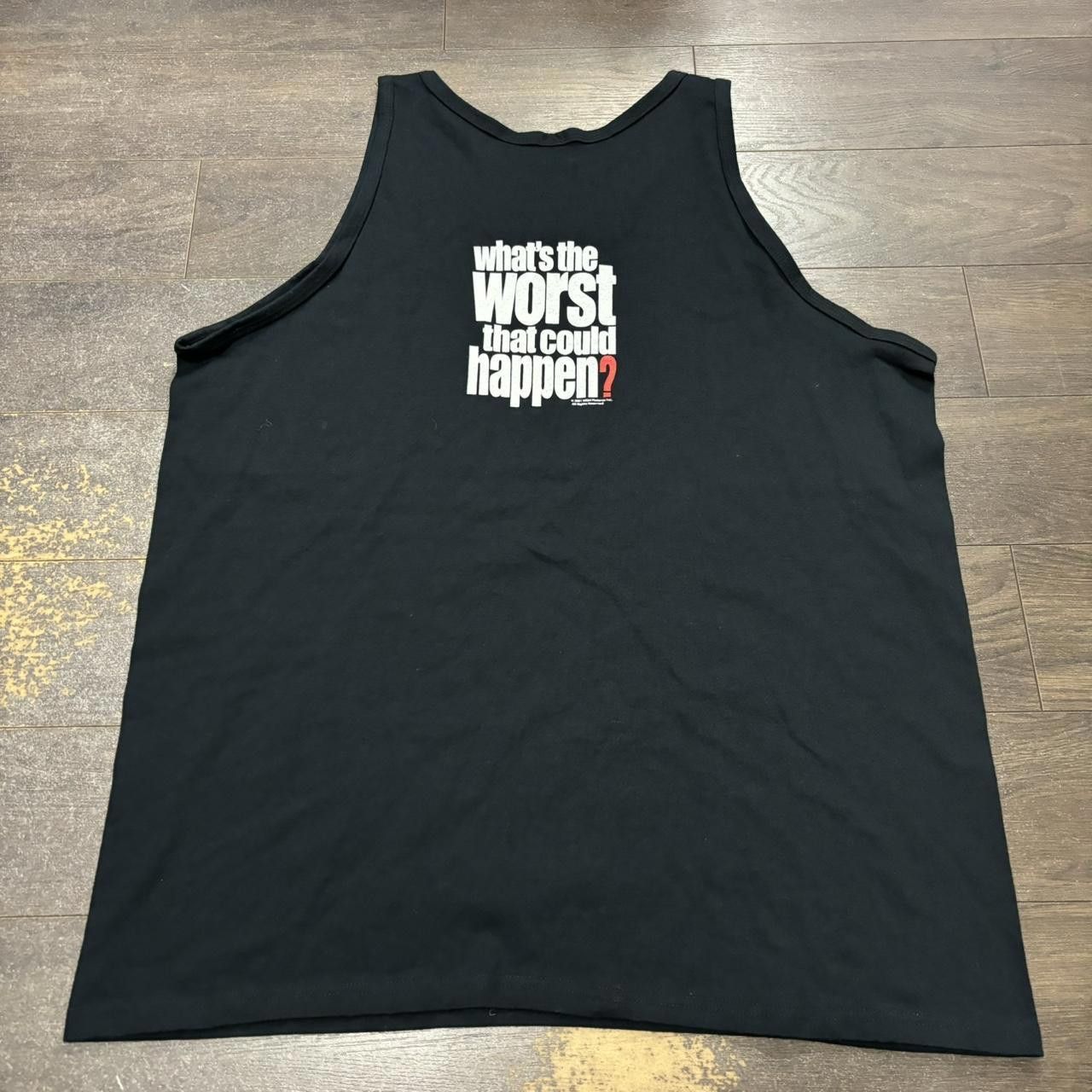 Anvil Vintage what’s the worst that could happen tank top 01 XL Size US XL / EU 56 / 4 - 2 Thumbnail