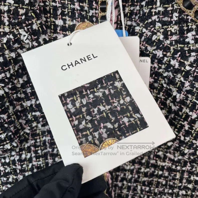 Chanel Chanel Tweed knitted coat Size XS / US 0-2 / IT 36-38 - 4 Thumbnail