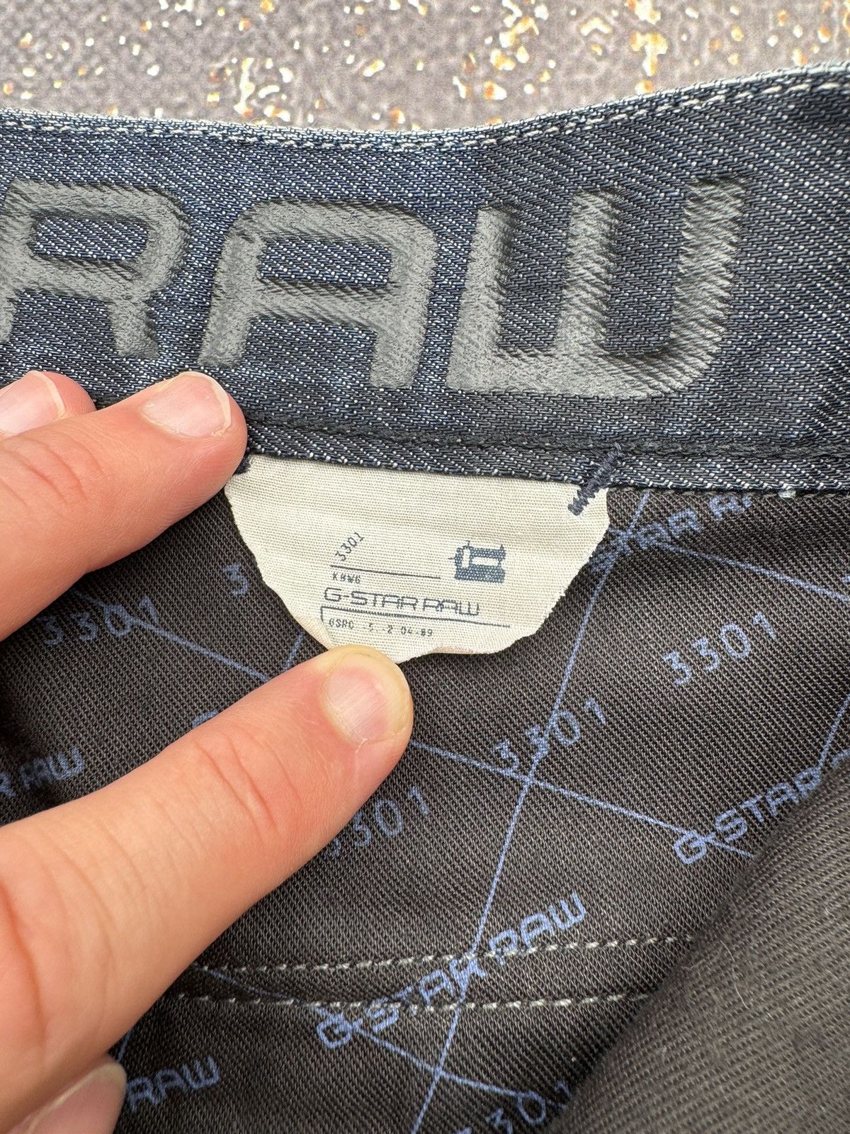 G-Star G-Star Raw Vintage Worn Biker Jeans Size US 33 - 7 Thumbnail