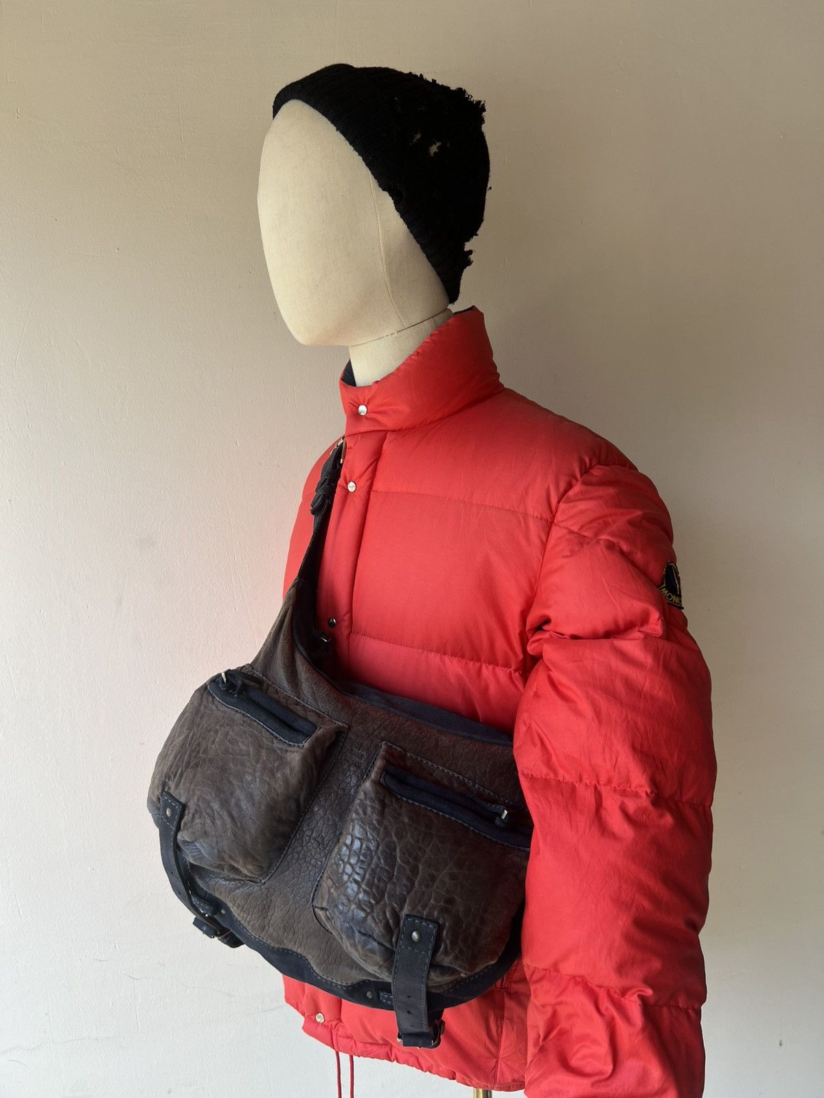 Leather Jerome Dreyfuss Patina Hybrid Leather Hobo Bag Size ONE SIZE - 8 Thumbnail