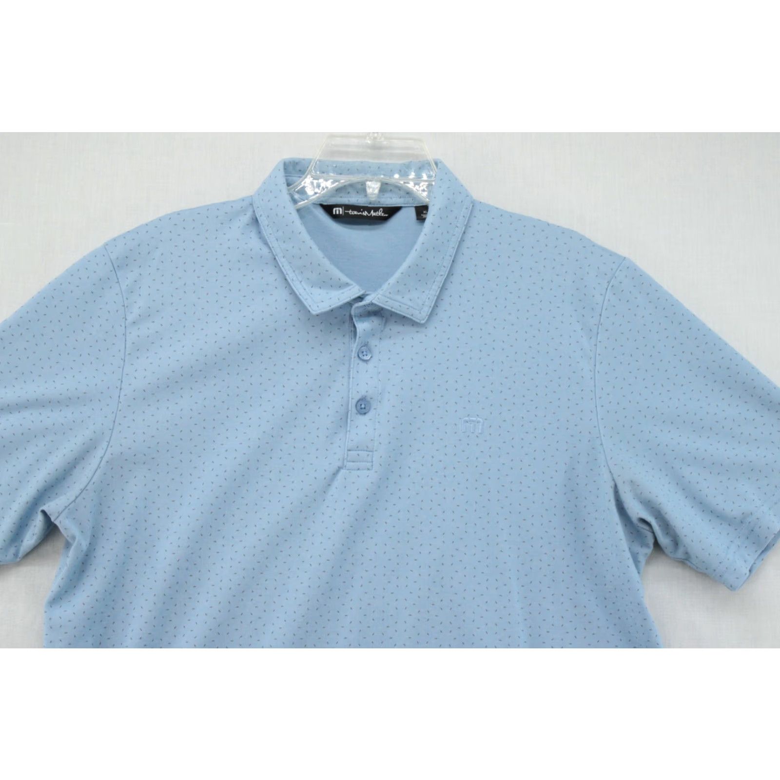 TravisMathew Travis Mathew Polo Shirt Men's Large Blue Golf Casual Short Sleeve Summer Size US L / EU 52-54 / 3 - 2 Thumbnail