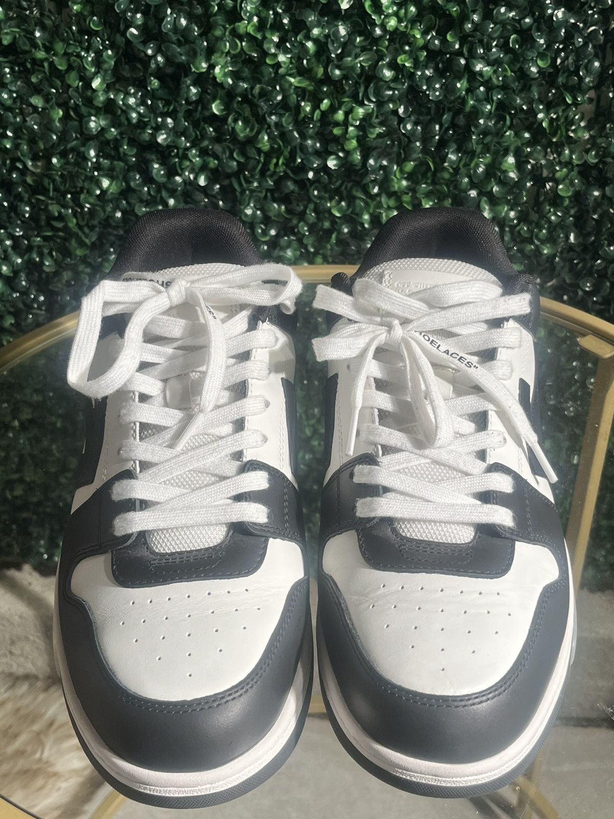Off-White Out of Office Leather Sneakers – White/Black – EU 44 / US 11 Size US 11 / EU 44 - 3 Thumbnail