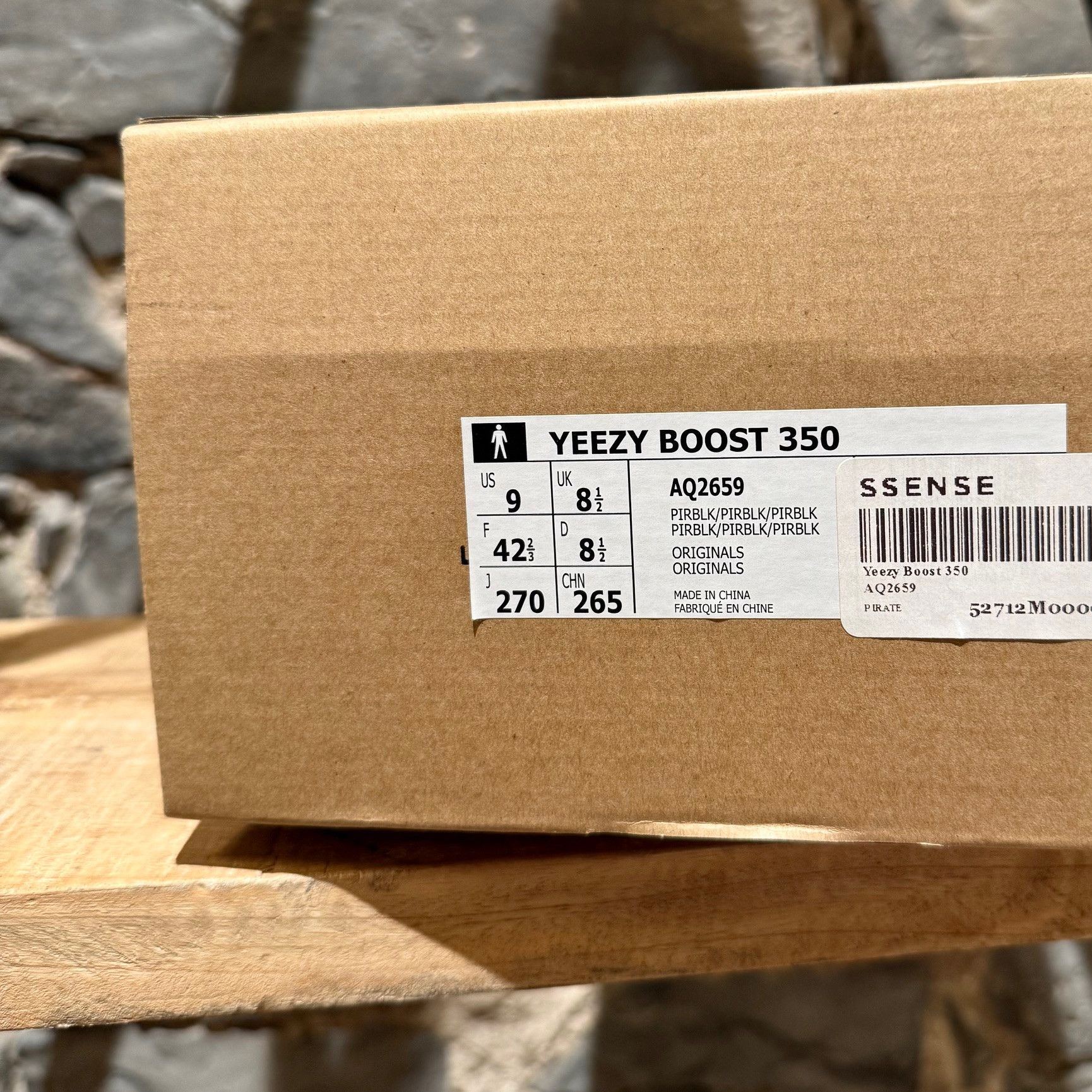 Adidas × Kanye West Adidas YEEZY Boost 350 2015 Pirate Black Low-top Sneakers Size US 9 / EU 42 - 10 Thumbnail