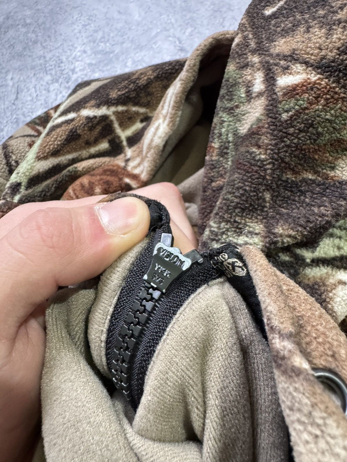 Realtree × Vintage Vintage Real Tree Camo fleece Jacket Y2K Size US XL / EU 56 / 4 - 10 Thumbnail
