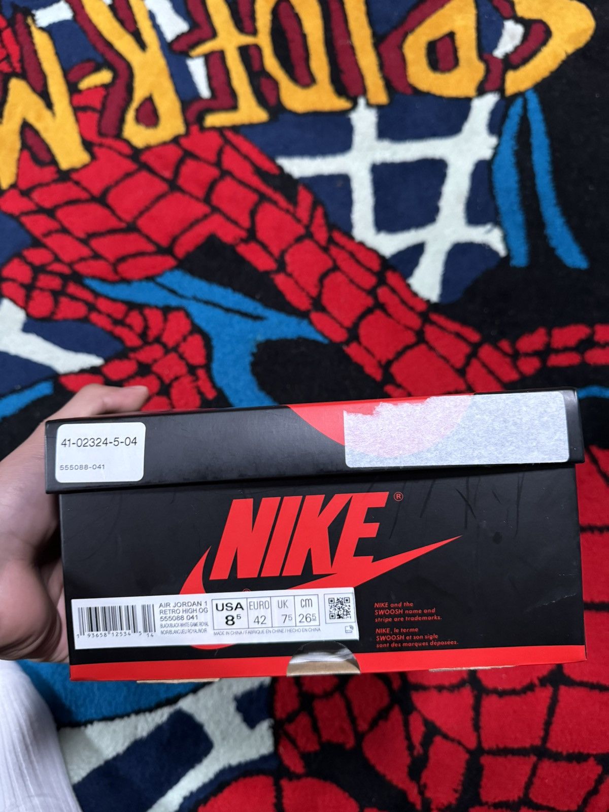 Jordan Brand Jordan 1 Royal Toe Size US 8.5 / EU 41-42 - 3 Thumbnail