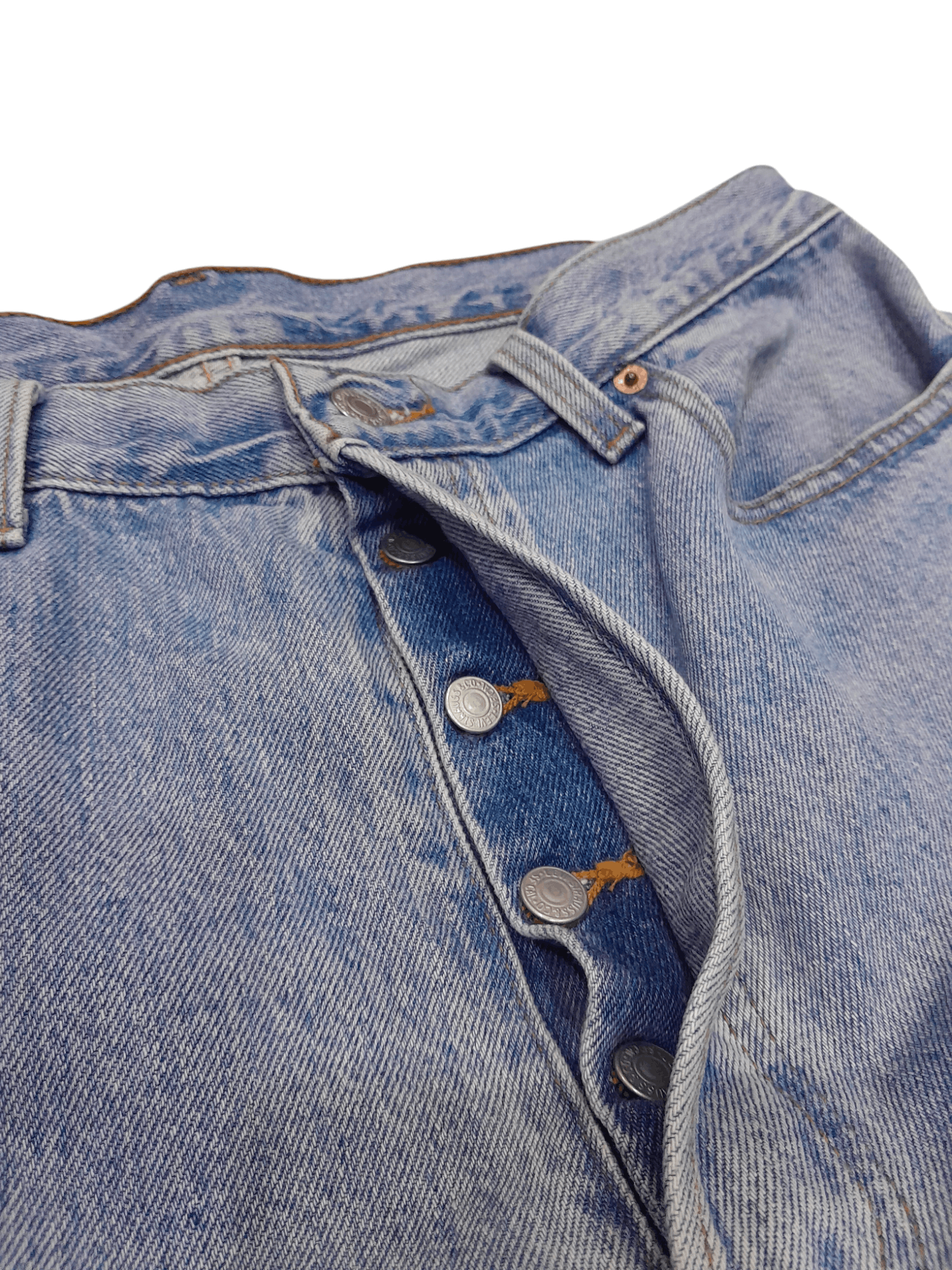 Levi's Levis 501 Denim Button 522 USA (F523) Waist 35 Size US 35 - 6 Thumbnail