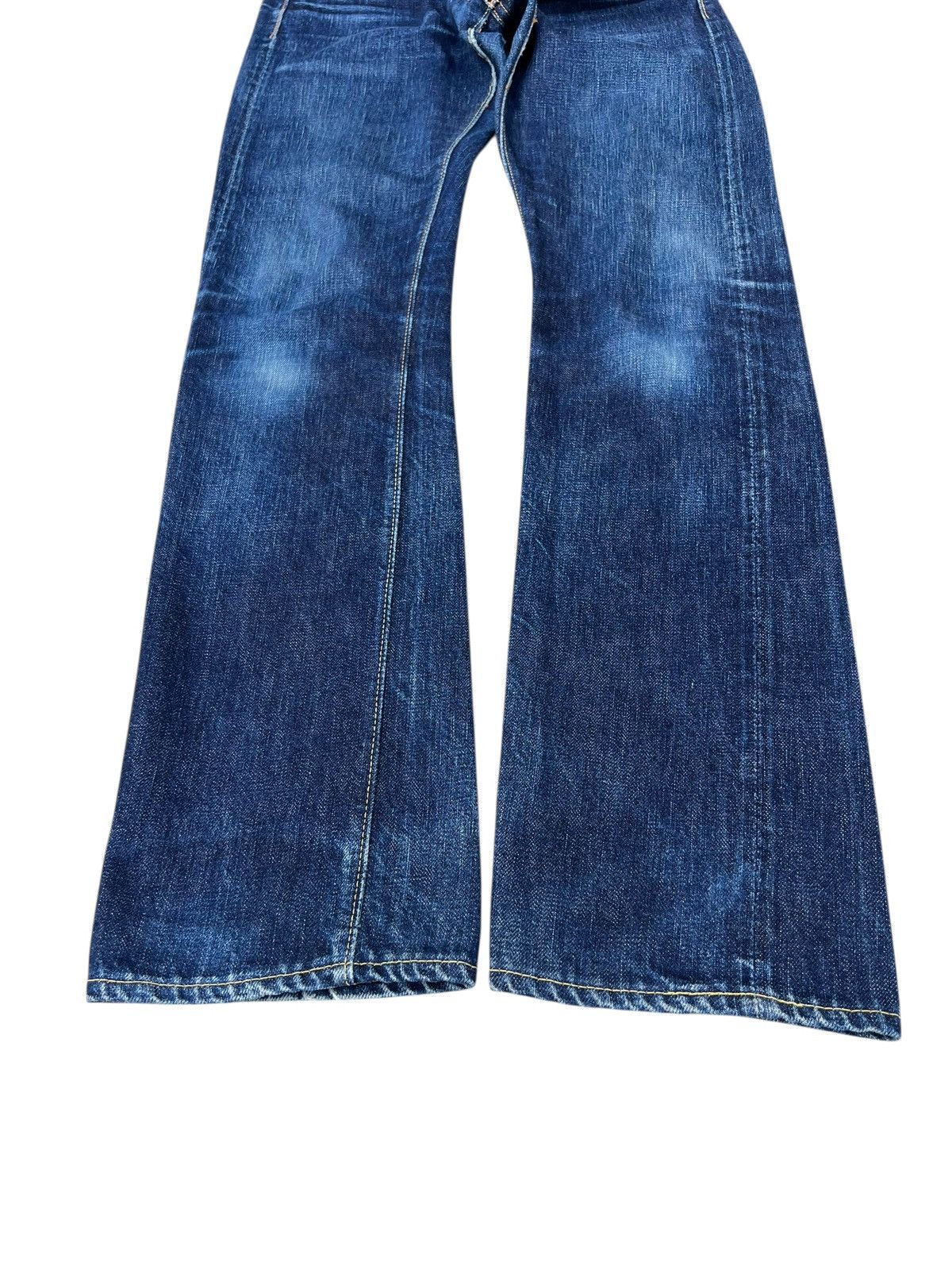 Full Count & Co. Vintage Full Count Japan Hidden Rivets Denim Selvedge Jeans Size US 27 - 10 Thumbnail