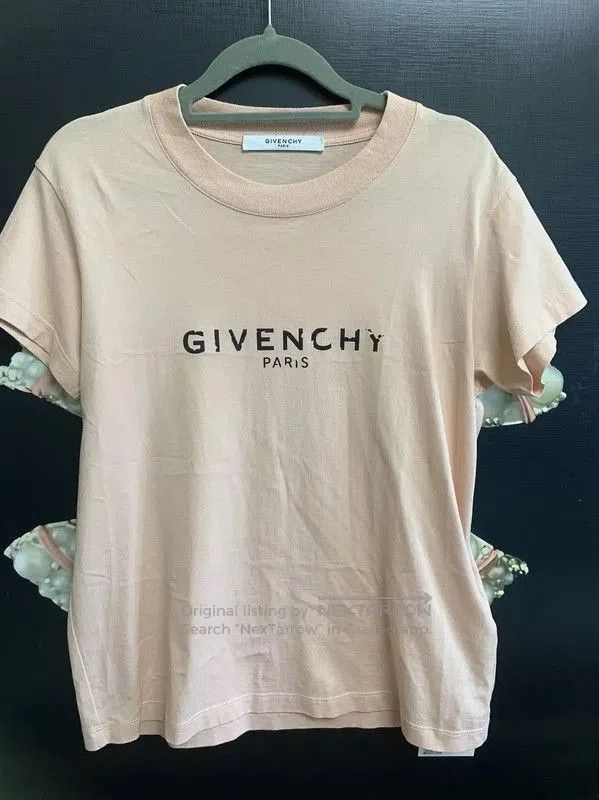 Givenchy Givenchy Pink Cotton T-Shirt for Women . Size S / US 4 / IT 40 - 1 Thumbnail