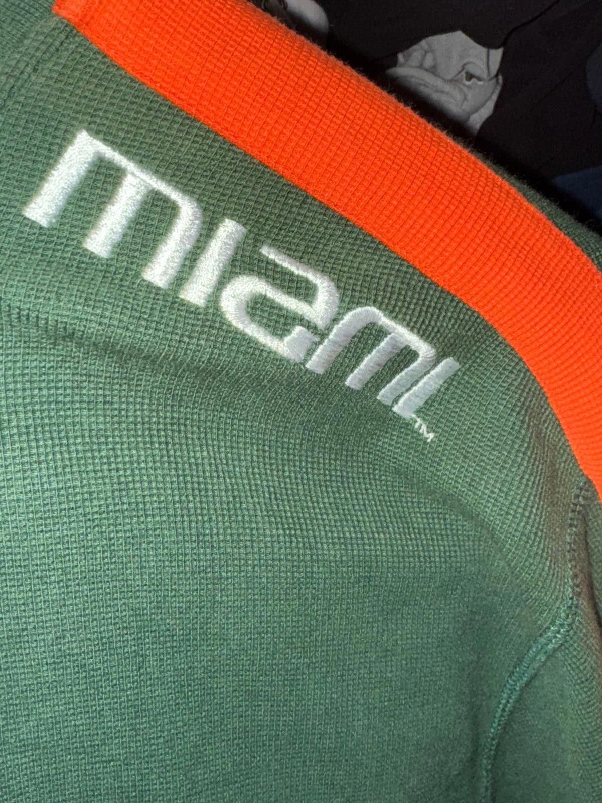 Nike Nike Team Miami Hurricanes Waffle Knit Longsleeve Mens Sz XL Size US XL / EU 56 / 4 - 5 Thumbnail