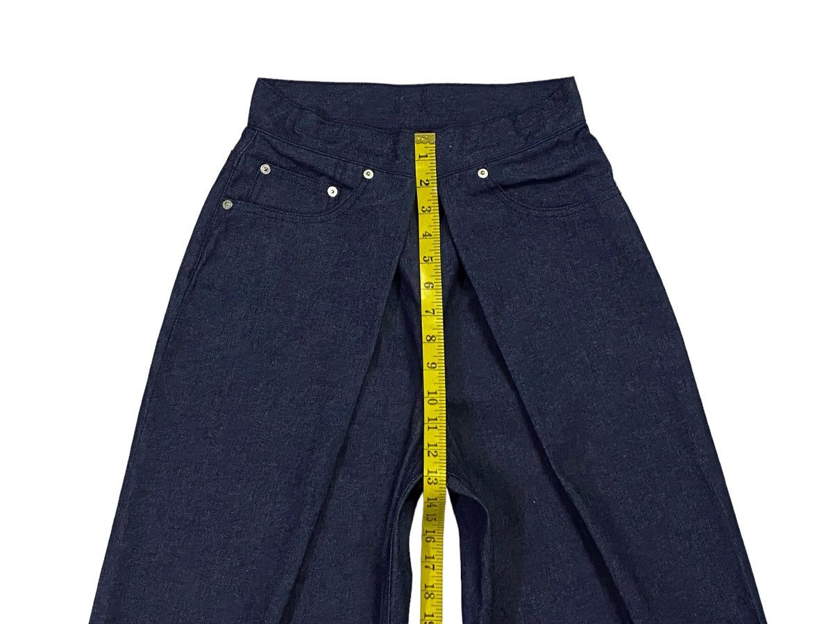 John Lawrence Sullivan Rigid Denim Wide Pants