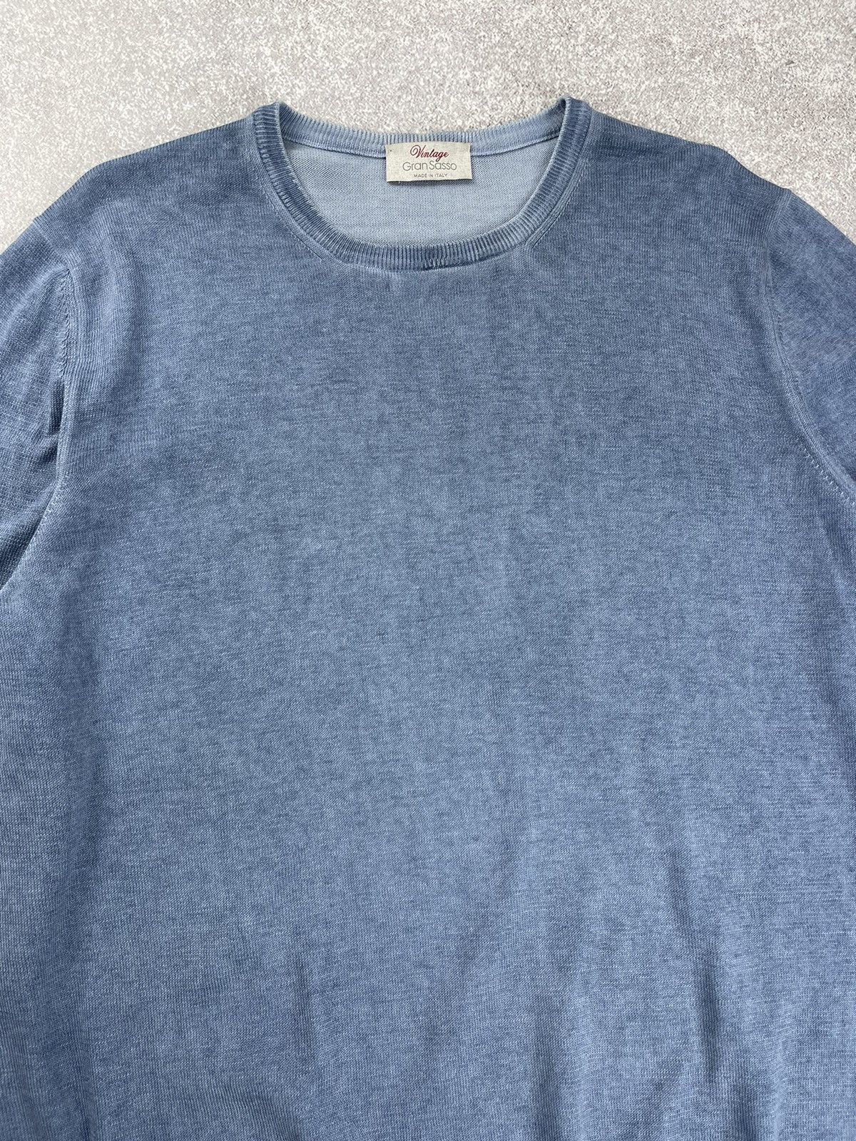 Gran Sasso Gran Sasso Cotton Knit Sweater Men’s Size 52 Size US L / EU 52-54 / 3 - 5 Thumbnail