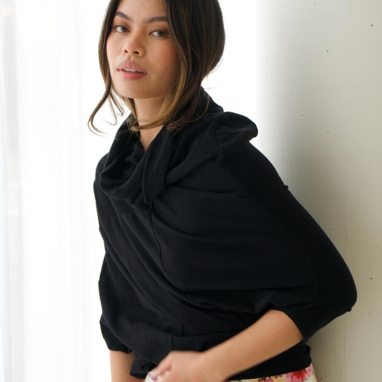 Junya Watanabe Junya Watanabe Comme Des Garcons SS Mock Neck Top Size M / US 6-8 / IT 42-44 - 2 Thumbnail