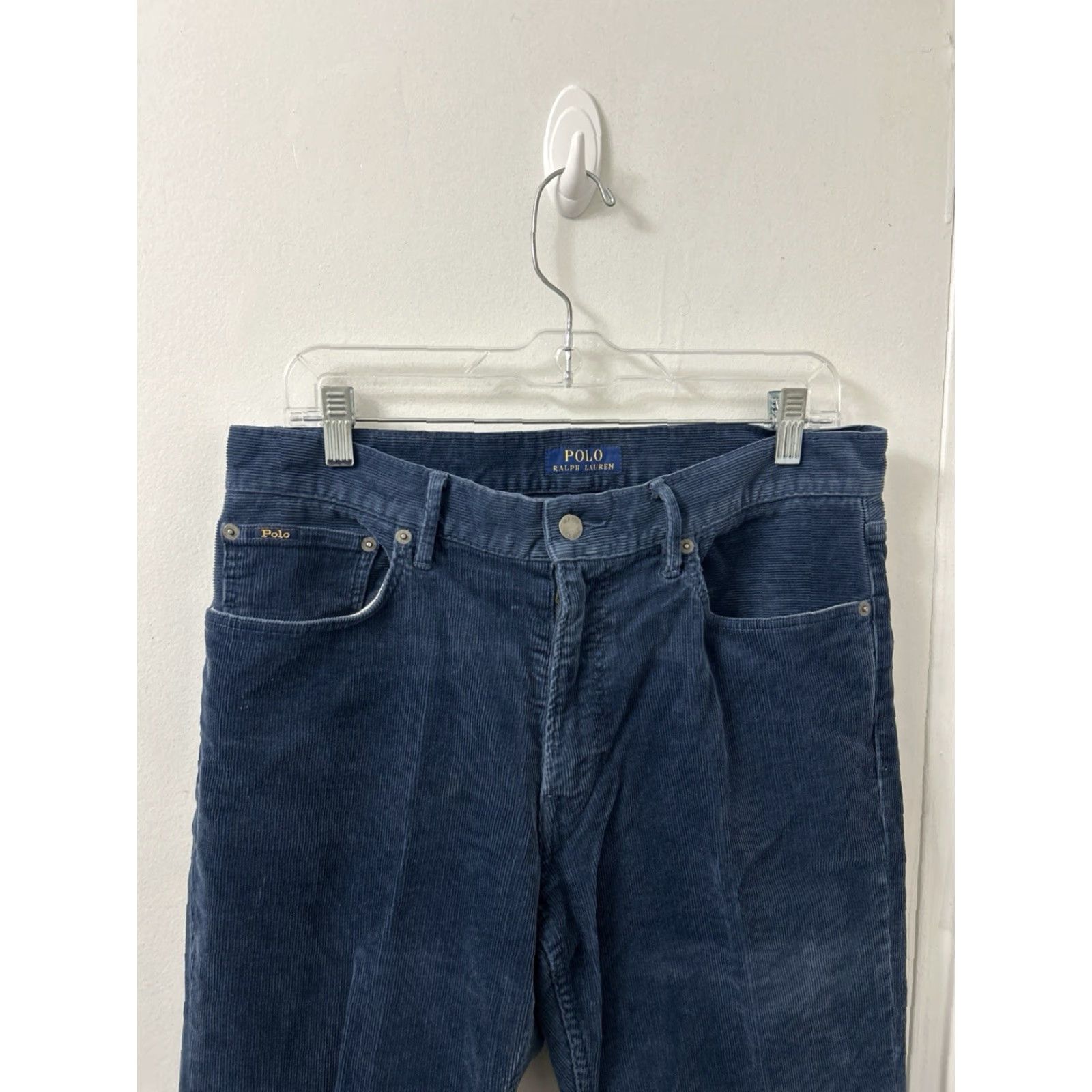 Polo Ralph Lauren Polo Ralph Lauren Corduroy Pants Mens Size 32x32 Blue Prospect Straight Trousers Size US XS / EU 42 / 0 - 2 Thumbnail