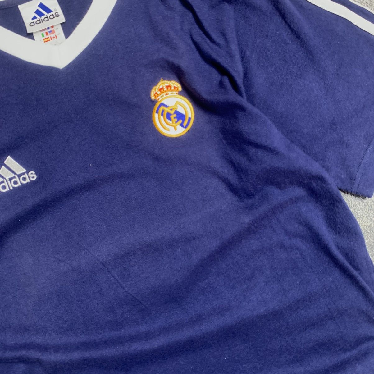 Adidas Rare Adidas Real Madrid Raul Gonzales 7 Sewn Logo Size US L / EU 52-54 / 3 - 5 Thumbnail