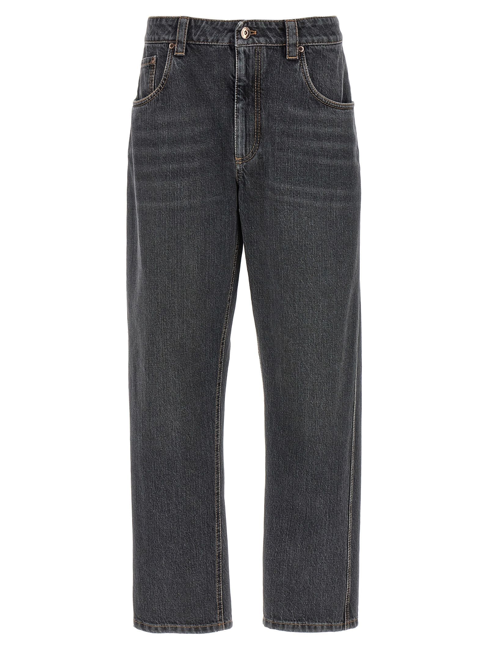 デニム・ジーパン BRUNELLO CUCINELLI Woman Jeans Blue MA095P5319 C9009 Brunello Cucinelli BRUNELLO CUCINELLI Women Denim Pants